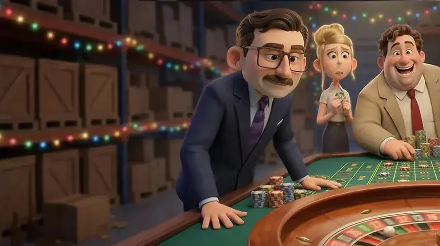 SpinBoss Live Casino: ein Roulettetisch mitten im Büro — Spiele bei SpinBoss